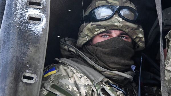 Солдат украинской армии. Архивное фото