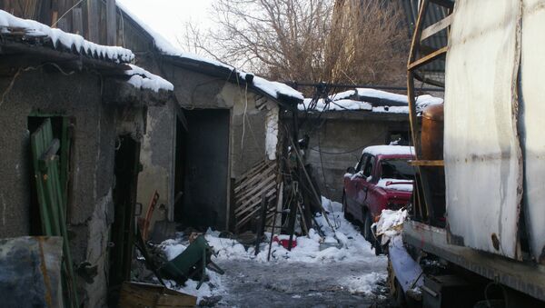 Дом, разрушенный в результате обстрела украинскими силовиками. Архивное фото