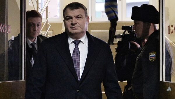Бывший министр обороны Анатолий Сердюков в Пресненском суде