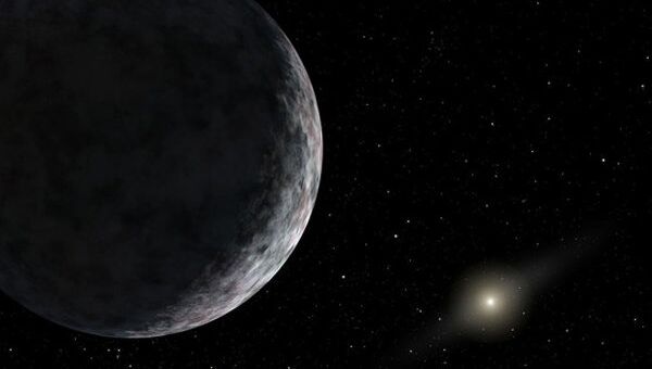 Так художник представил себе сверхдалекую от Солнца планету, которую астрономам еще только предстоит открыть