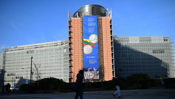 Штаб-квартира Еврокомиссии в Брюсселе. архивное фото