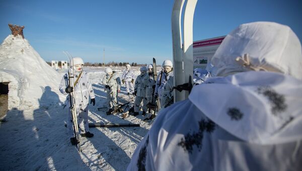 Российские военные в Арктике. Архивное фото