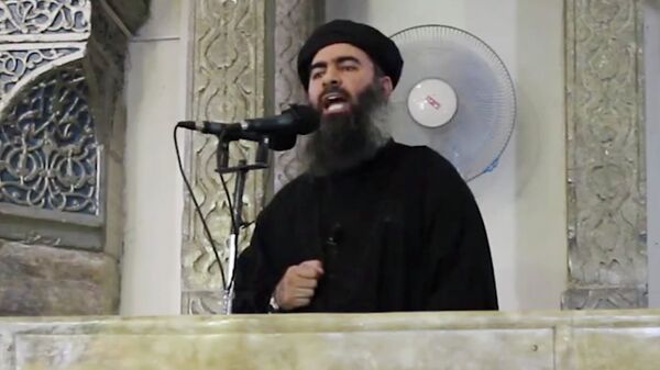 Лидер террористической группировки Исламское государство Абу Бакр аль-Багдади. Архивное фото
