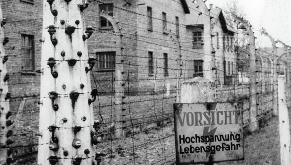 Концентрационный лагерь Освенцим. Архивное фото