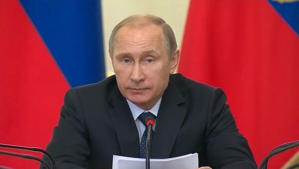 Путин заявил, что Россия не намерена втягиваться в гонку вооружений