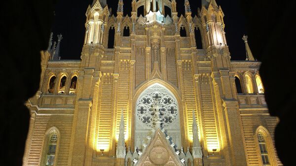 Кафедральный собор Непорочного зачатия пресвятой Девы Марии в Москве. Архивное фото