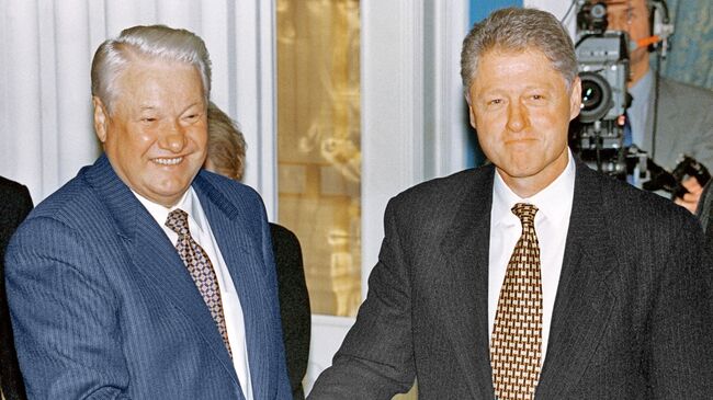 Встреча Б.Ельцина и Б.Клинтона в Кремле. 2 сентября 1998 года