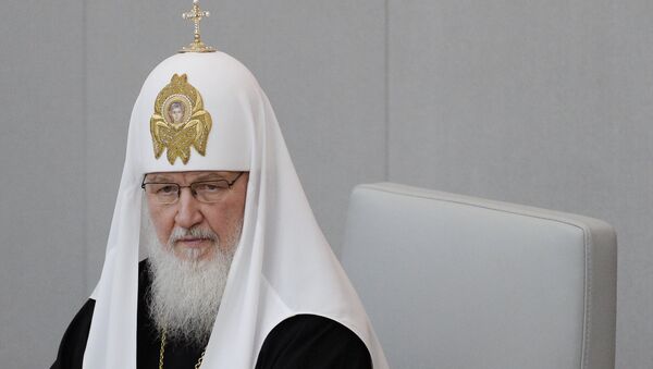 Выступление патриарха Кирилла в Госдуме РФ