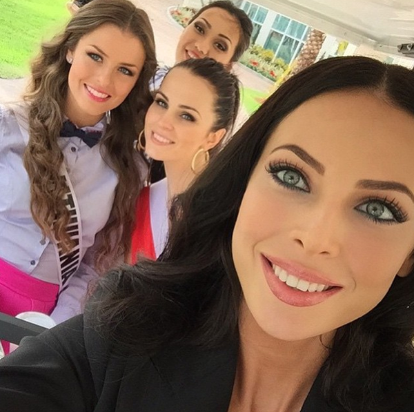 Россиянка Юлия Алипова и другие участницы конкурса Мисс Вселенная 2015