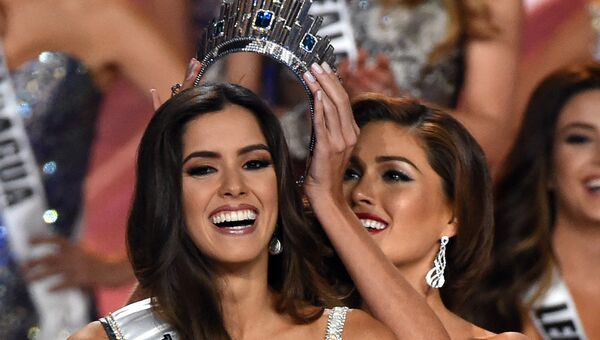 Победительница конкурса красоты Мисс Вселенная — 2014 Паулина Вега из Колумбии