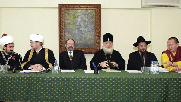 Пресс-конференция членов Президиума Межрелигиозного совета России
