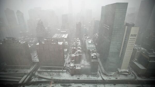 Снег в Манхэттене