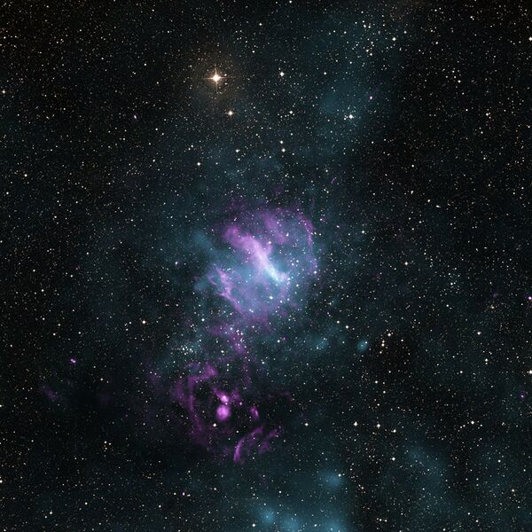 Сверхновая звезда MSH 11-62. Снимок NASA