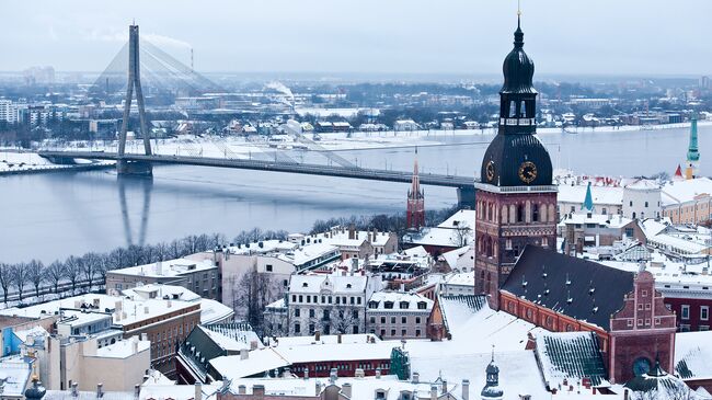 Вид на Старый город в Риге. Архивное фото