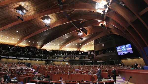 Сессия Парламентской Ассамблеи Совета Европы. Архивное фото