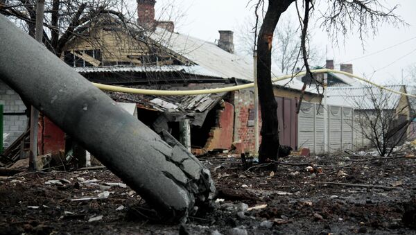 Ситуация в районе Донецка. Архивное фото