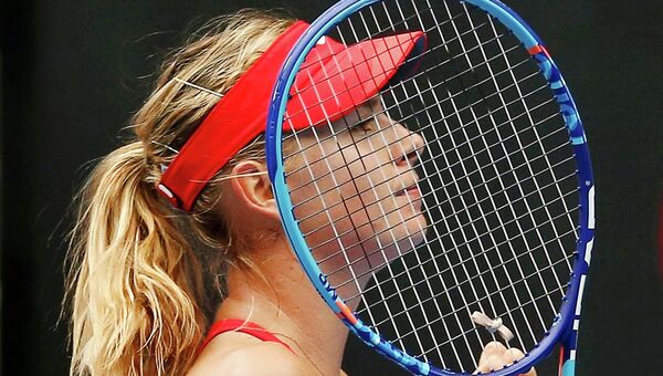 Российская теннисистка Мария Шарапова на Australian Open 2015