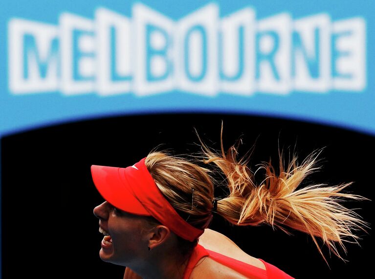 Российская теннисистка Мария Шарапова на Australian Open 2015