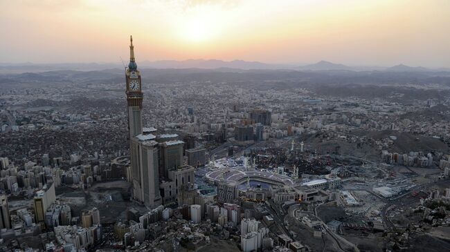 Вид на Мекку, Саудовская Аравия. Архивное фото