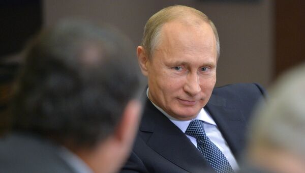 Президент России Владимир Путин. Архивное фото