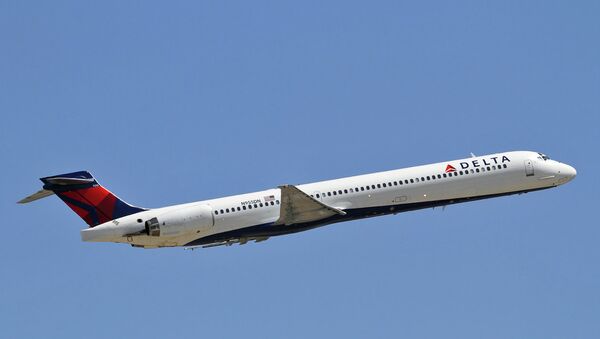 Самолет MD-90 Delta AirLines. Архивное фото