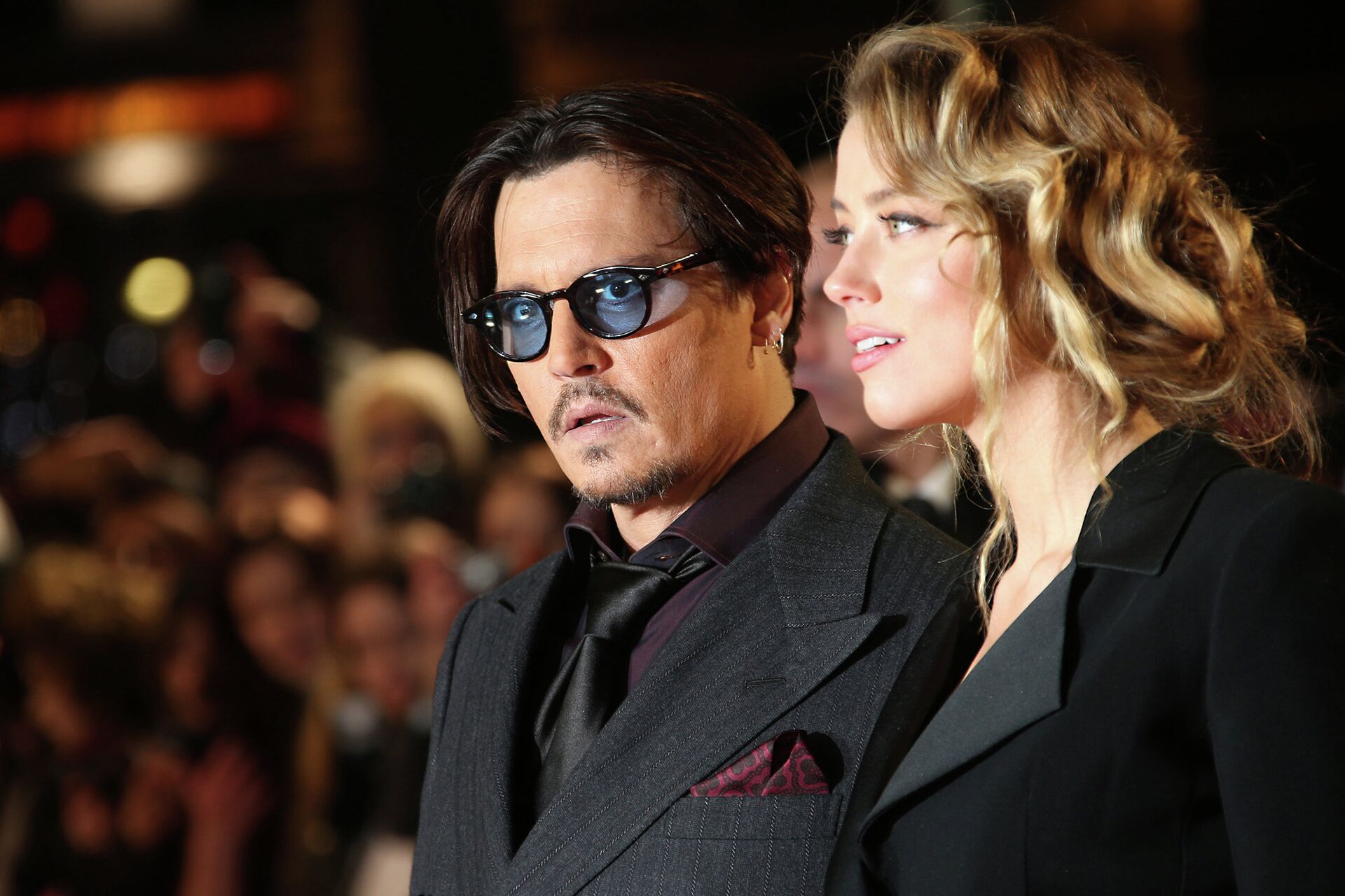 Американская актриса Эмбер Хёрд и американский актёр Джонни Депп. 19 января 2015 Американская актриса Эмбер Хёрд и американский актёр Джонни Депп. 19 января 2015 - РИА Новости, 1920, 19.08.2025