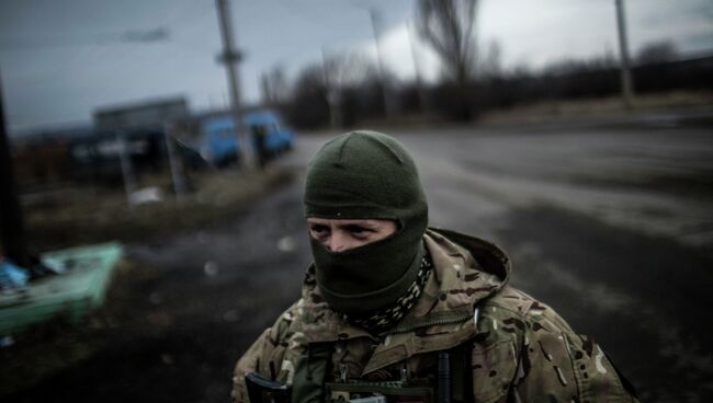 Украинский солдат. Архивное фото