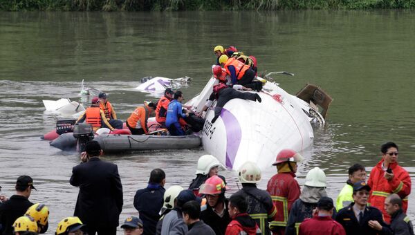 Крушение самолета TransAsia Airways в Тайбее