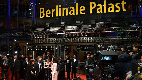 Церемония открытия Берлинского международного кинофестиваля. Архивное фото