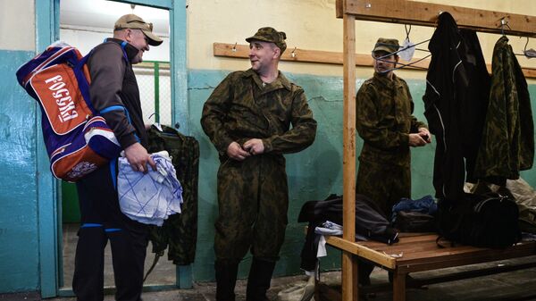 Военные сборы военнослужащих запаса в Новосибирске. Архивное фото