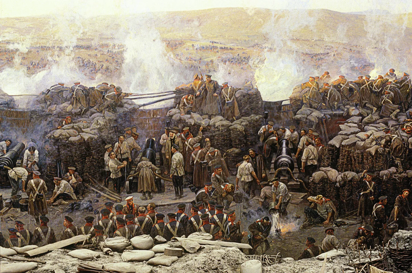 Панорама Оборона Севастополя 1854-1855 гг.