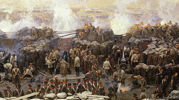 Панорама Оборона Севастополя 1854-1855 гг.. Архив