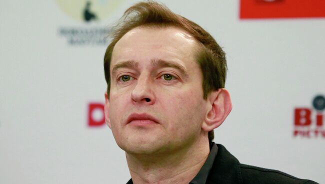 Актер Константин Хабенский на пресс-конференции в МИА Россия сегодня