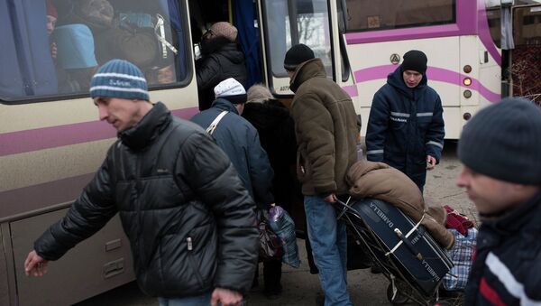 Эвакуция жителей Артемовска