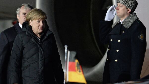 Канцлер ФРГ А.Меркель. Архивное фото