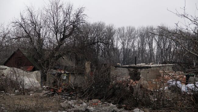 Ситуация в Дебальцево и Углегорске. Архивное фото