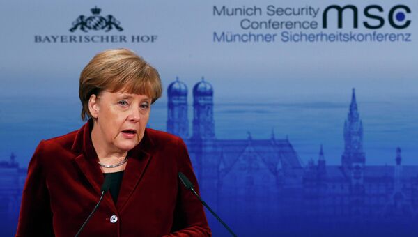 Ангела Меркель на Мюнхенской конференции, 7 февраля 2015