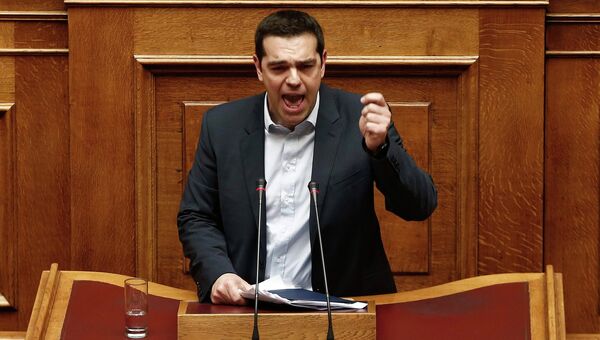 Премьер Греции Алексис Ципрас