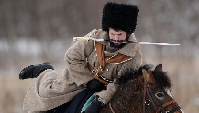 Участник военно-исторической реконструкции событий Отечественной войны 1812 года