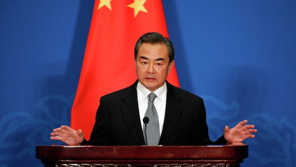 Министр иностранных дел Китайской Народной Республики Ван И. Архивное фото