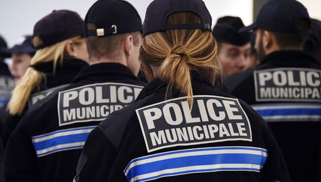 Сотрудники полиции Марселя, Франция. Архивное фото