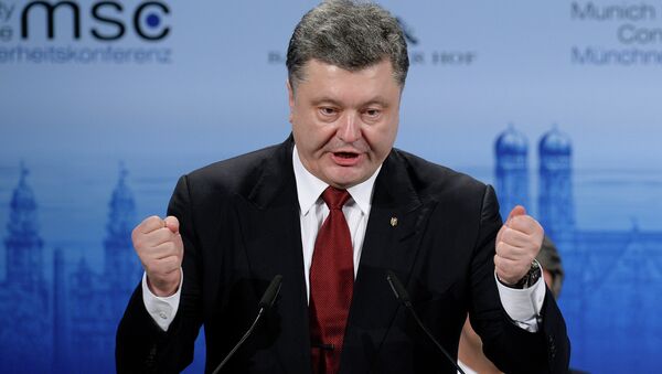 Президент Украины Порошенко. Архивное фото