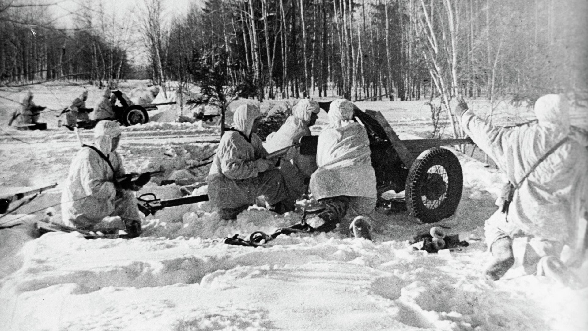 Битва за Москву. 7 января 1941 года  - РИА Новости, 1920, 02.12.2021