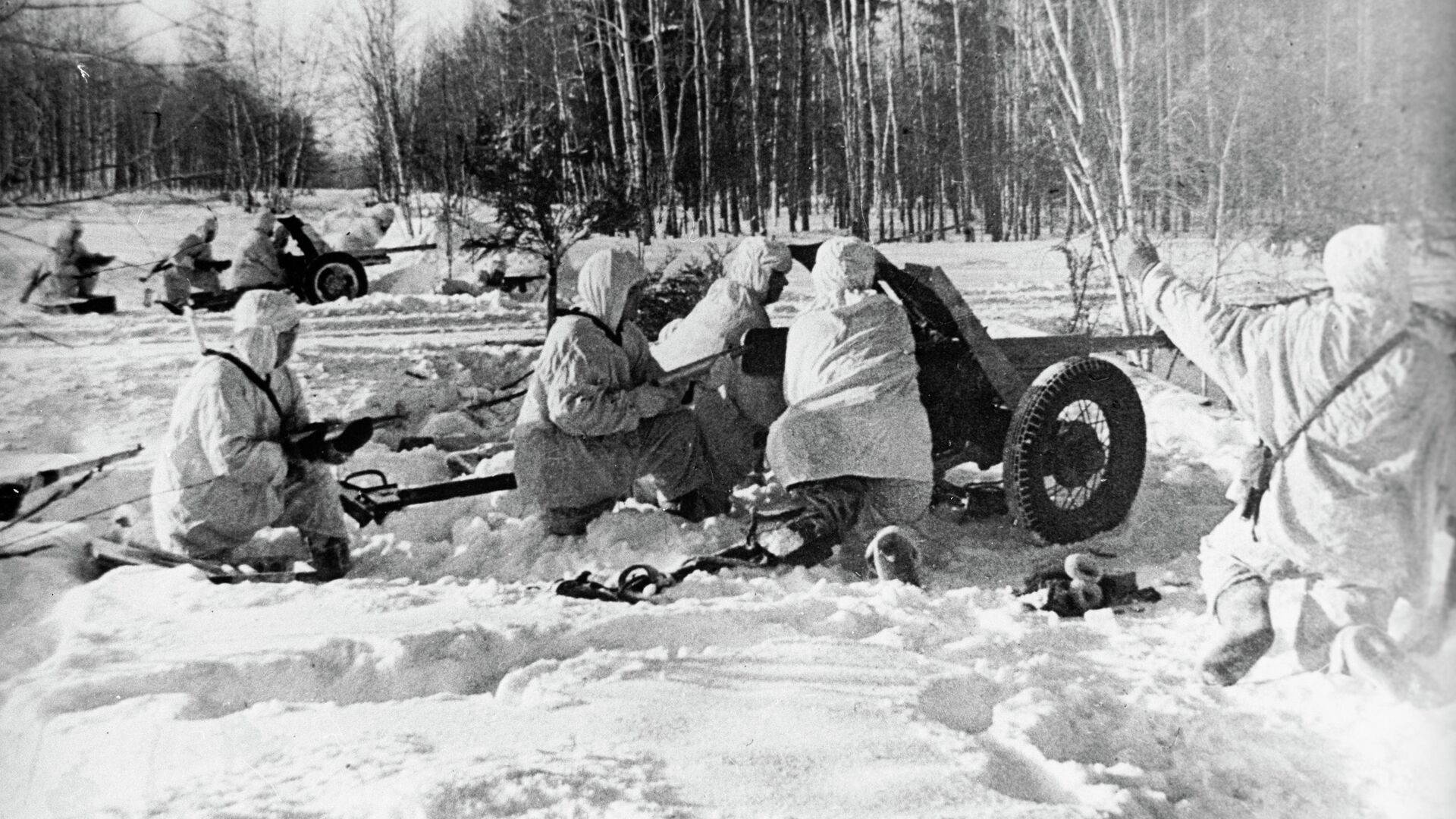 Битва за Москву. 7 января 1941 года  - РИА Новости, 1920, 02.12.2021