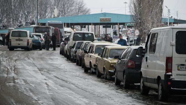 Ситуация на границе Украины с Россией. Архивное фото