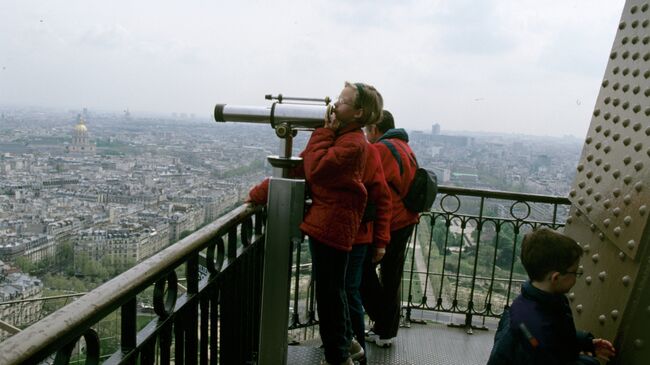 Париж со смотровой площадки
