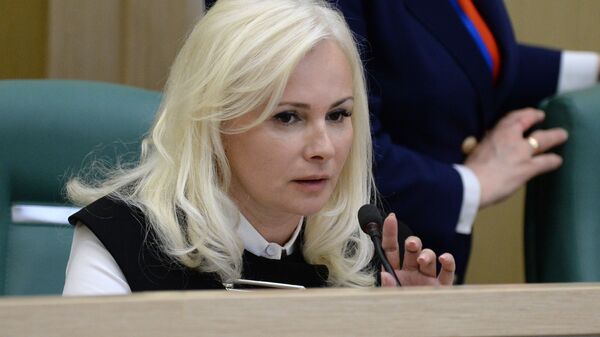 Сенатор от исполнительной власти Республики Крым Ольга Ковитиди. Архивное фото