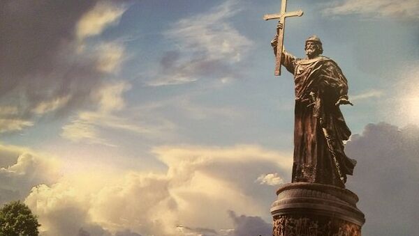 Проект памятника святому князю Владимиру в Москве