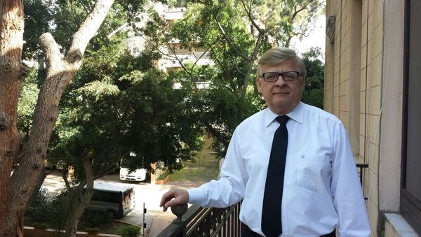 Посол России в Ливане Александр Засыпкин. Архивное фото