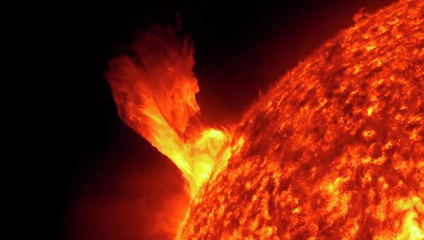 Самые яркие взрывы на Солнце